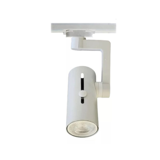 [CIE3019/BL] LAVY RIEL - CABEZAL REGULABLE PARA RIEL GU10 BLANCO