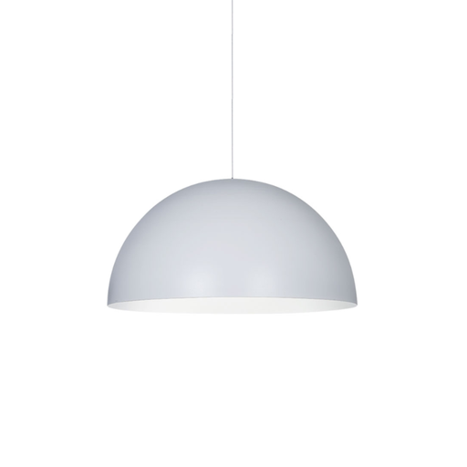[FAR0306/DBL-BL] Colgante media esfera, ø 550 mm Alma de acero blanco
