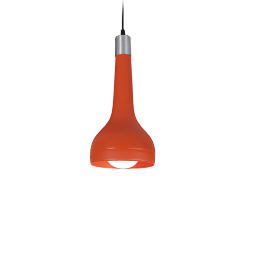[FAR0347/NA] Colgante gota polipropileno 1 luz E27 naranja