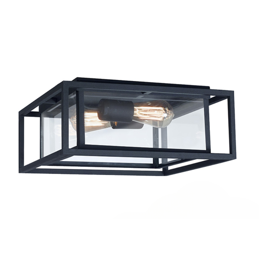 [FAR9009/BNE] Aplique vintage techo 2 luces E27 negro