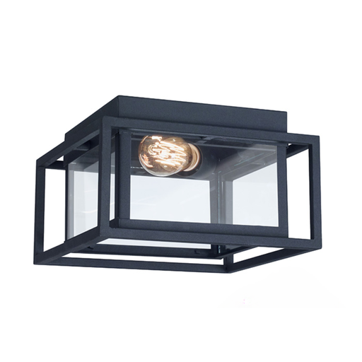 [FAR9009/ANE] Aplique vintage techo 1 luz E27 negro