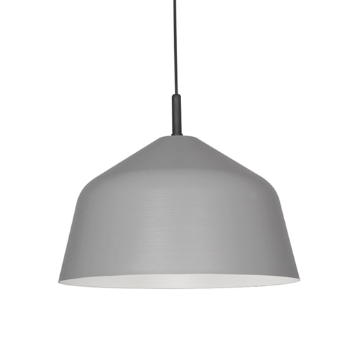 [FAR0377/GR-BL] Colgante expresso Ø 400mm gris-blanco