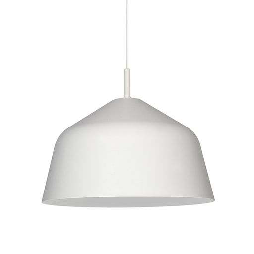 [FAR0377/BL-BL] Colgante expresso Ø 400mm blanco-blanco