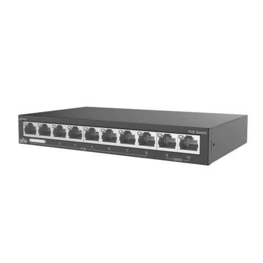 [CORNSW2020-10T-POE-IN] CONMUTADOR POE DE 8 PUERTOS Y 2 PUERTOS DE ENLACE ASCENDENTE