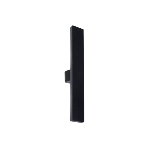 [FWI1680-NE] APLIQUE PARED XXL 2xG9 Alum POLICARBONATO TRANS Negro