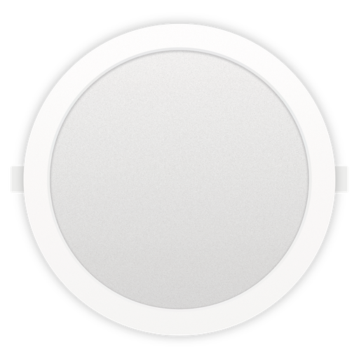 [CORKRFP-18W-CW] PANEL FLAT CIRCULAR KING 18W AC165-265V FRIO 6500K