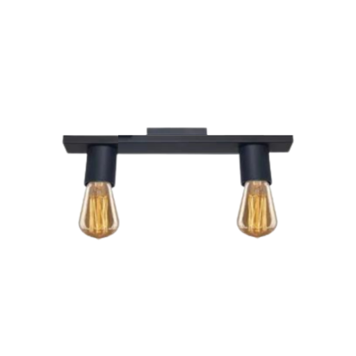 [MLXM2 NE] MIRAMAR- 2 LUCES NEGRO