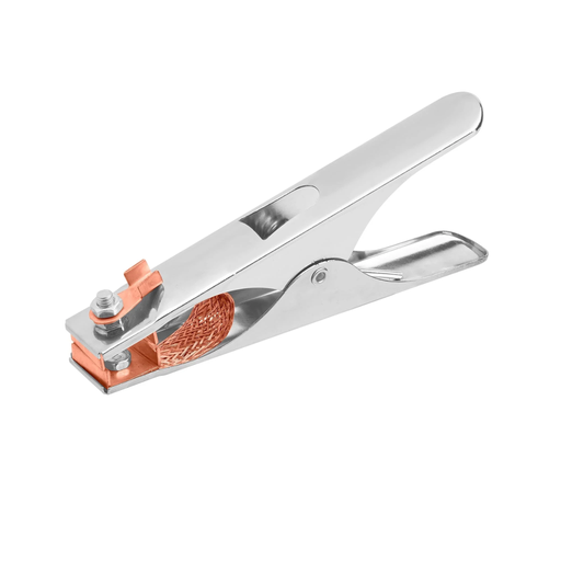 [CORJDEH9A03] Pinza de tierra para soldadora - Corriente nominal: 300A - Mandíbulas de cobre y mango de acero cromado - Apertura máxima de la mandíbula: 60mm - Longitud: 170mm