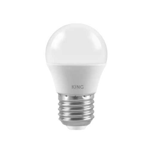 [CORKG45-6-E27-WW] BULBO G45 KING 6W E27 CALIDO 3000K