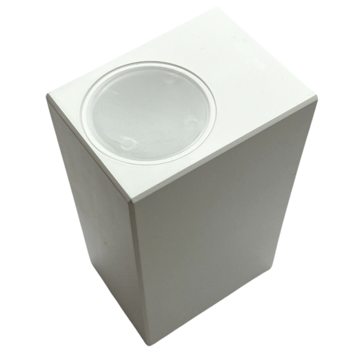 [ART42082 BL] Aplique bifocal Nico ABS blanco