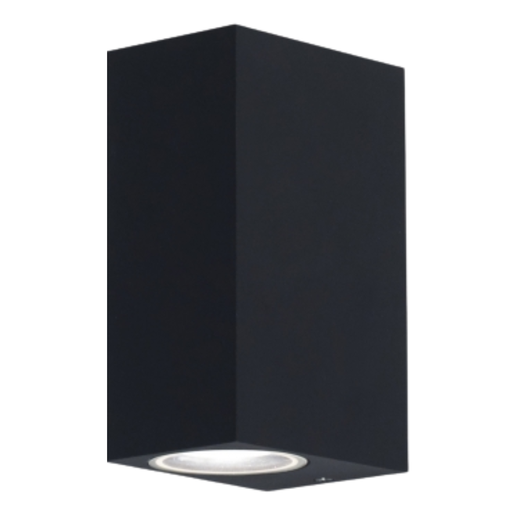 [ART42082 NE] Aplique bifocal Nico ABS negro