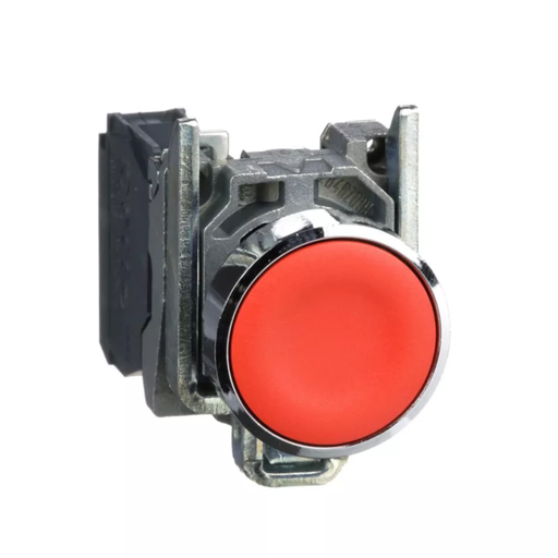 [CNCLAY4-BV64 24] PILOTO LUMINOSO METALICO LED COMPONIBLE ROJO 24 VCA/VDC