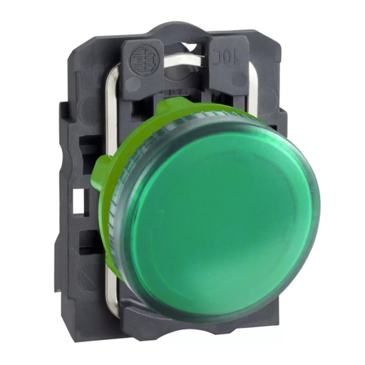 [CNCXB5-AV63 24] PILOTO LUMINOSO PLASTICO LED COMPONIBLE VERDE 24 VCA/VDC