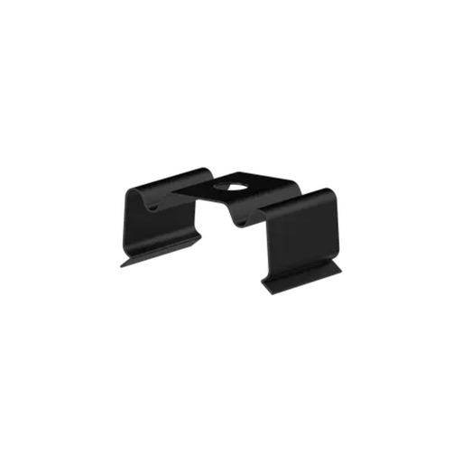 [CORPAL-CLIP-AP-N-14X8] CLIP PARA PERFIL PAL-AP-N-12MM-14X8-2M MACROLED, NEGRO