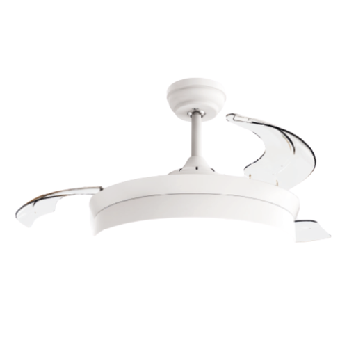 [TBCWST-A16-WW] Samoa Motor Blanco Aspas Blanco con luz  Diam. 42"