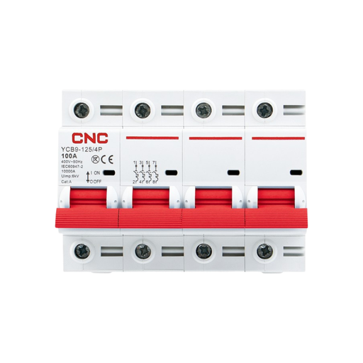[CNCYCB9-125-4PC80] Térmica 4x80A 10Ka IEC 60947-2 400V 50/60Hz Curva=C
