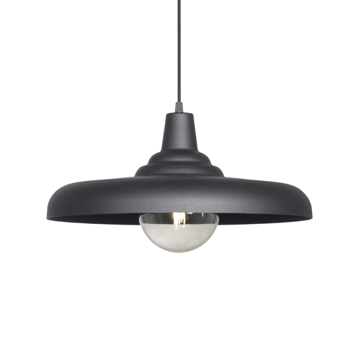 [FERC-161/40/NT] Colgante "CARRARA" de 1 luz E-27 (Ø400 x H:165mm)