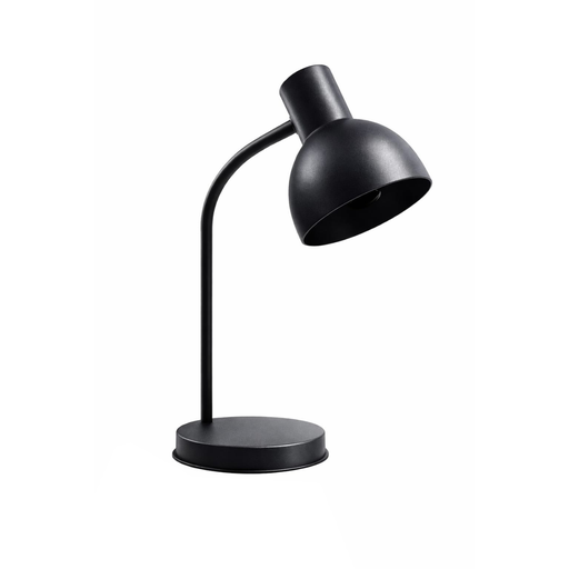 [FERL-174N/T] Lámpara "PALAU" con flexible 1 x GU-10 (H:450mm) Negra