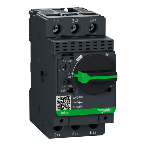 [SCHGV3L50] Guardamotor Magnético 3P X 50A con Poder Corte de 50KA 
