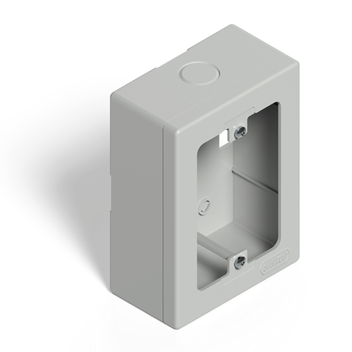[GEN02215PG] Caja rectangular exterior Gris