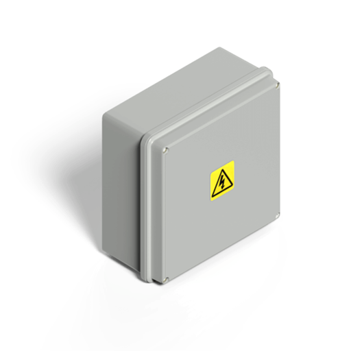 [GEN06090907G] Caja estanca plástica 90x90x75 Gris IP65
