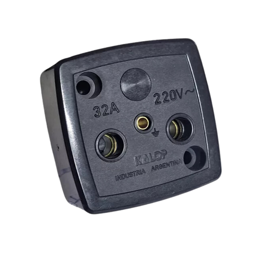 [KALKL48051] Toma industrial 2p 32A c/Tierra Kalop gris