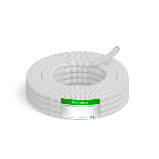 [GENGETC20L-P] Rollo Corrugado Liviano por 25m de ø20mm( X MTR. X PALLET ) 