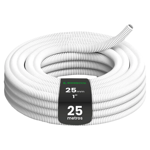 [GENGETC25L-P] Rollo Corrugado Liviano por 25m de ø25mm ( X MTR. X PALLET ) 