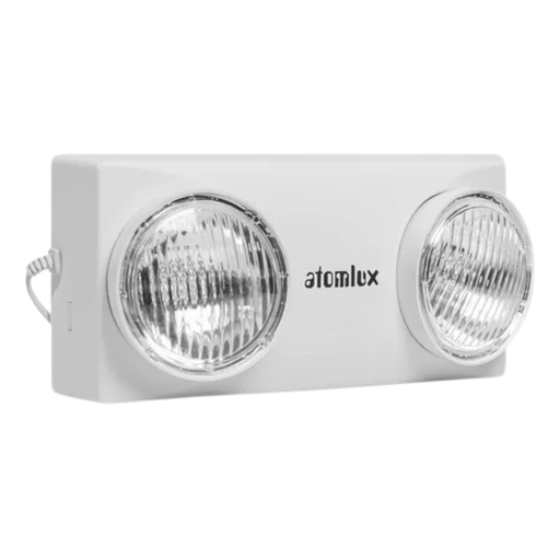[ATO8014WLed] Luminaria de de Emergencia Aut. Con 2 Faros de 14--Wled Direccionables  Autonomía 3Hs. - Batería de Litio Ion - Apto para colgar, aplicar o apoyar