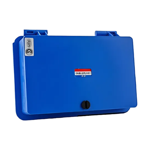 [TAB1011CH] GABINETE CON CHASIS METÁLICO COLOR AZUL - IP65 IK10 DE 208X285X166MM