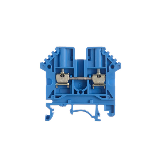 [ZOL060.053] Borne de paso de color azul para conductor de 4mm² BPN-04-AZ