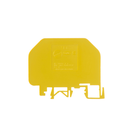 [ZOL096.011] Separador 64x52mm. espesor de 2mm. color amarillo. SE1