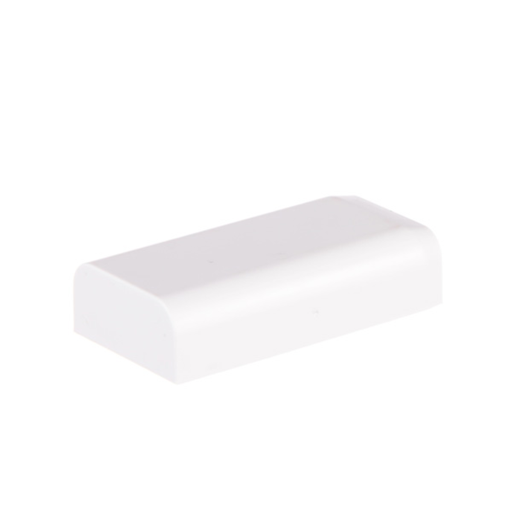 [ZOL605.100] Extremo para cablecanal 14x07mm. color blanco E-1407-BL