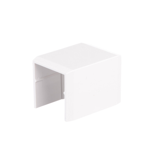 [ZOL605.601] Unión recta para cablecanal 18x21mm. color blanco U-1821-BL