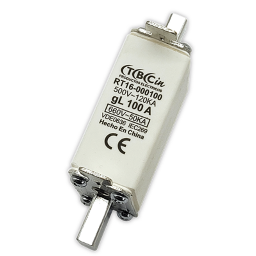 [TBCRT16-00036] FUSIBLE NH (ACR) TBCIN ALTA CAPACIDAD DE RUPTURA TAMAÑO 000-36A