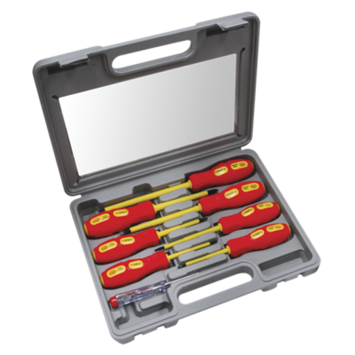 [TBCJDE-8A] KIT DE DESTORNILLADORES TBCIN AISLADAS A 1000V PARA ELECTRICIDAD