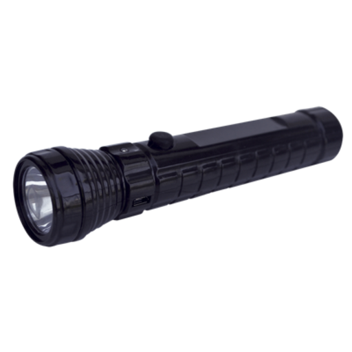[TBCLE-01LT] Dis-LINTERNA LED RECARGABLE TBCIN CON BATERIA DE LITIO - 1W

