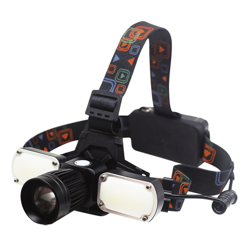 [TBCLH-15HT] LINTERNA LED MANOS LIBRES TBCIN CON BATERIA DE LITIO - 15W