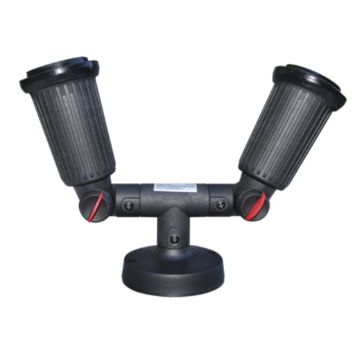 [TBCWL1626] LUM. DE JARDIN P/LAMP. PAR38 BASE PARA DOS LAMP.  2 X 80W