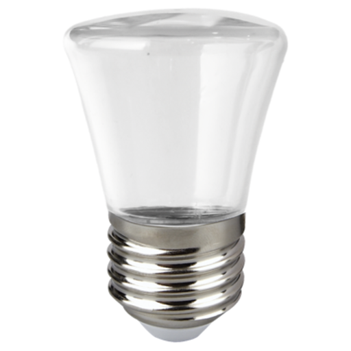 [TBCA60ST-E27-2WC] LAMPARA LED ESPECIAL TBCIN GOTA GUIRNALDA 2W - CLARO LUZ CALIDA