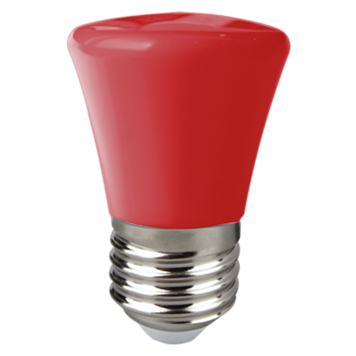 [TBCA60ST-E27-2WR] LAMPARA LED ESPECIAL GOTA TBCIN GUIRNALDA 2W - ROJO