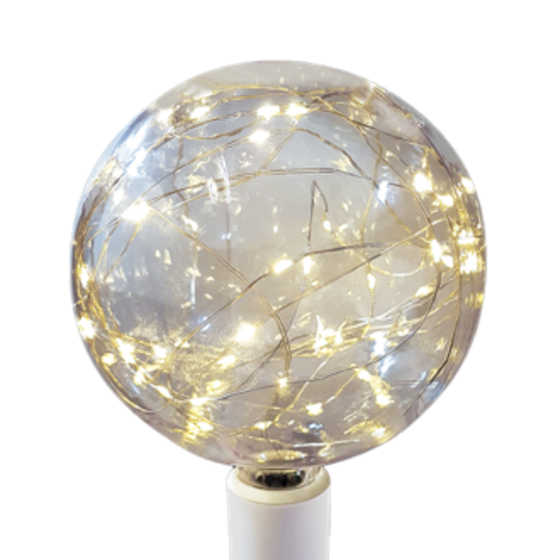 [TBCG150CWB-E27-2WW] LAMPARA LED FANTASIA CON HILOS GLOBO TBCIN - 2W - CALIDA