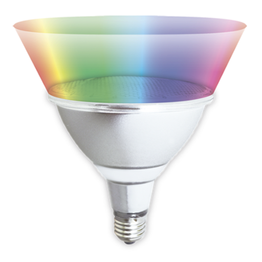 [TBCPAR38-SMD30-RGB] LAMPARA PAR LED PAR38 TBCIN 6W RGB 16 COLORES - VIDRIO IP65