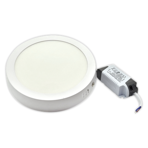 [TBCTS-SMD-412BWW-RE] LUMINARIA DE APLICAR A LED TBCIN CIRCULAR BLANCA 12W LUZ CALIDA