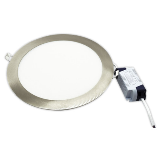 [TBCTS-SMD-620BWW-UFT] LUMINARIA A LED CIRCULAR DE EMBUTIR 20W LUZ CALIDA PLATIL