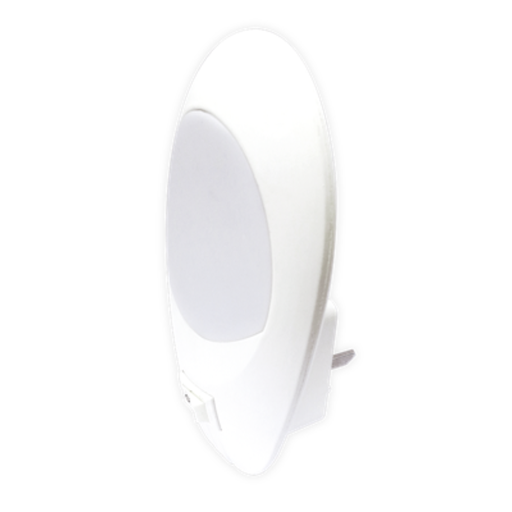 [TBCXD-025] LUZ DE NOCHE A LED TBCIN CON TECLA - LUZ CALIDA - 220V - 1W