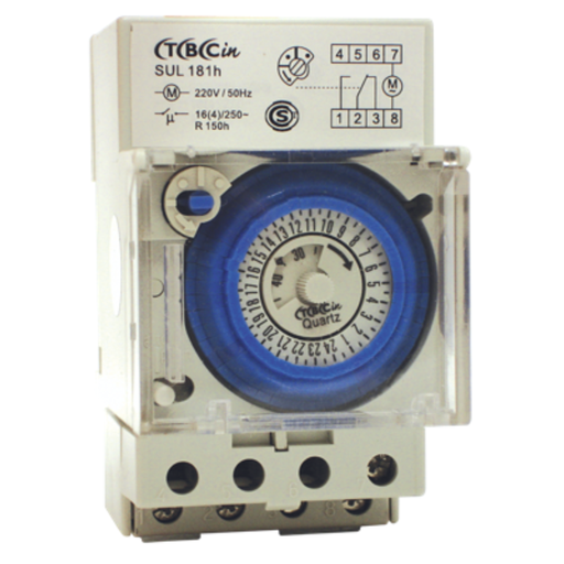 [TBCSUL-181H] INTERRUPTOR TBCIN HORARIO ANALOGICO
