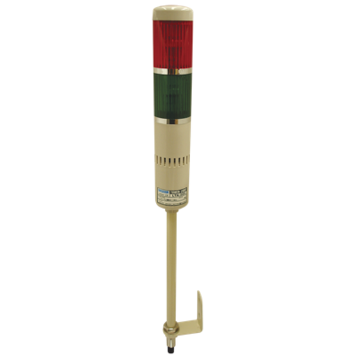 [TBCLTA205-2C] COLUMNAS LUMINOSAS BALIZA TBCIN CON LAMPARA 3 ELEMENTOS CON MODULO SONORO 220VCA
