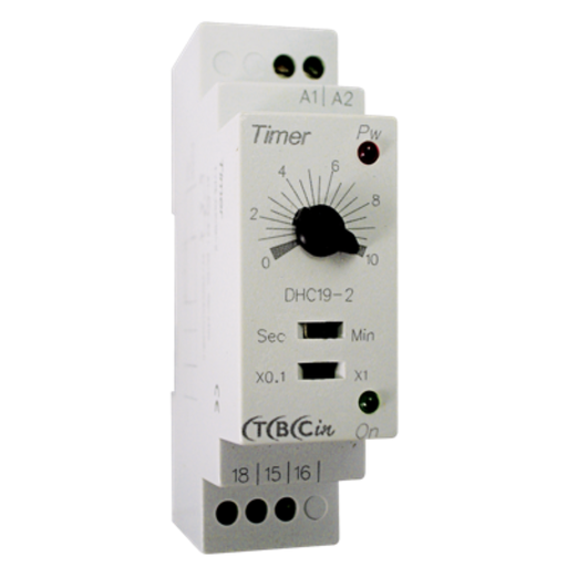 [TBCDHC-T] TEMPORIZADOR ELECTRONICO TBCIN PARA RIEL DIN