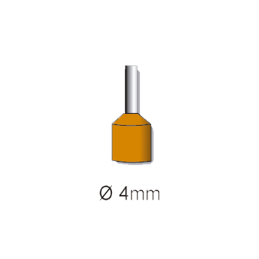[TBCNARANJA] PUNTERA HUECA SECCION 4MM